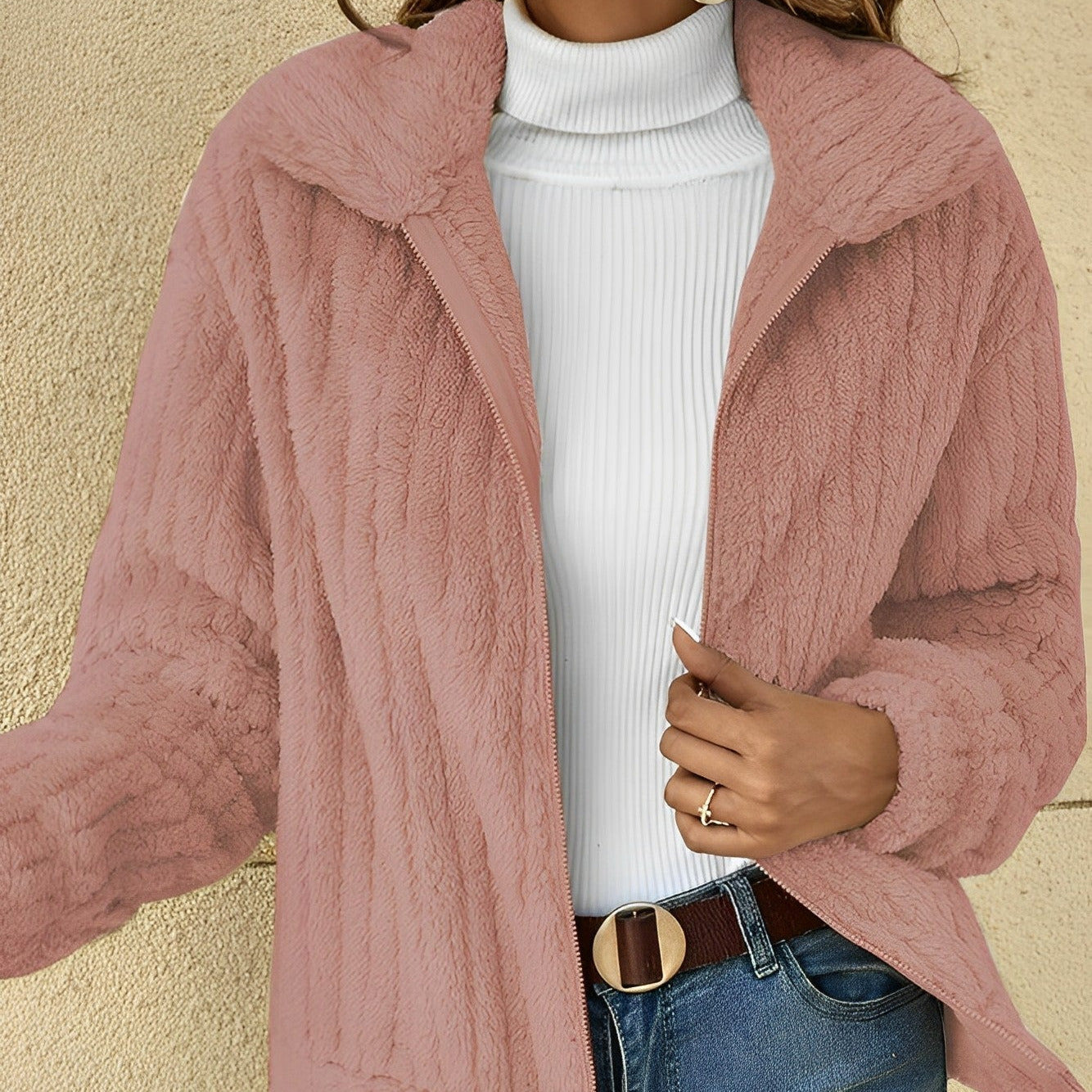 Studio Harvyn | Women - Stylish Teddy Coat - Cosy Style