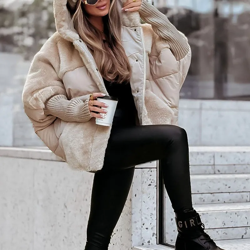 Studio Harvyn | Women - Warm Multicolour Coat - Winter Style