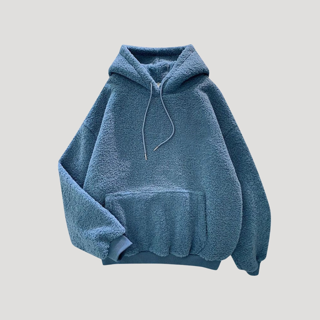 Studio Harvyn | Women - Sherpa Fleece Winter Hoodie - Oversized Style