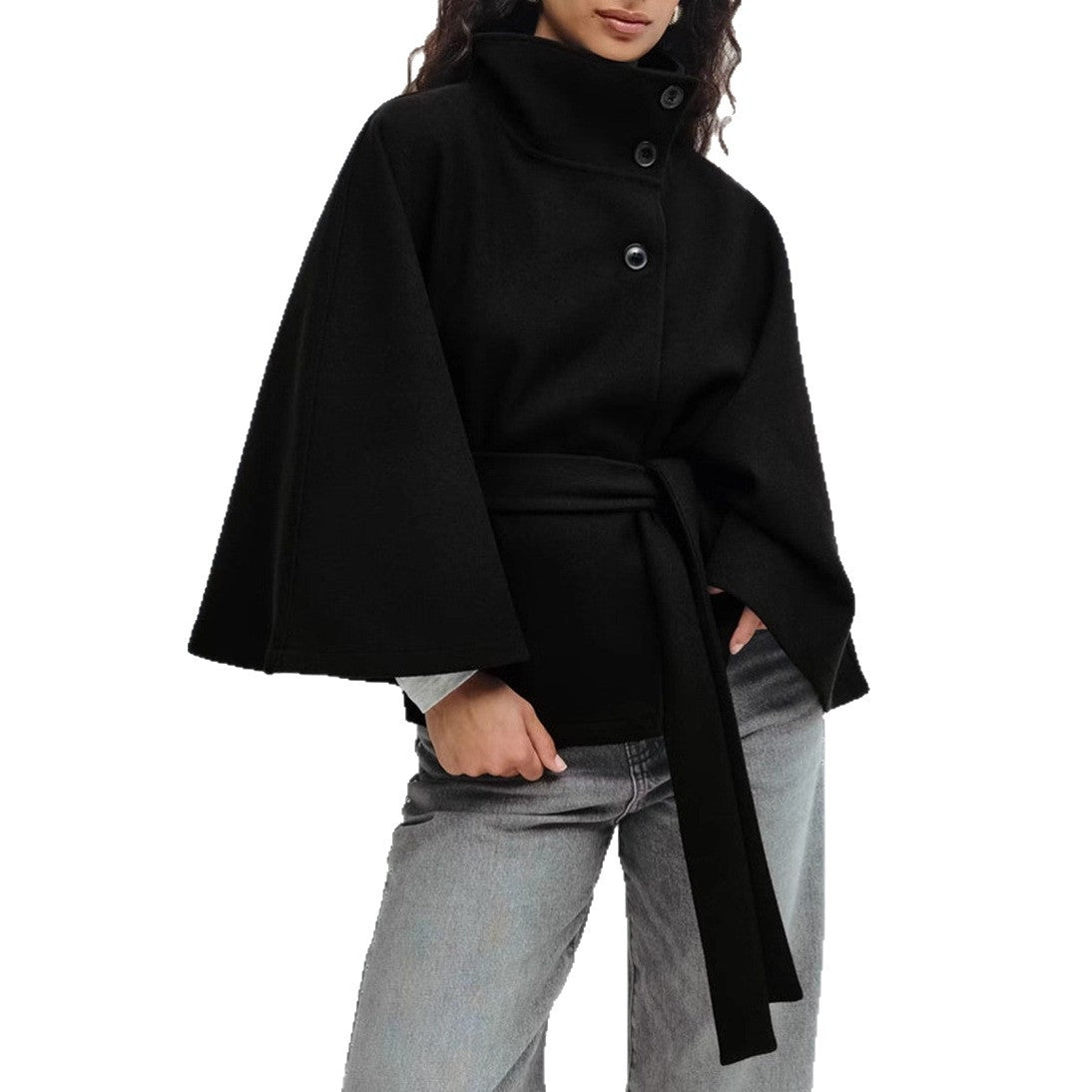 Studio Harvyn | Women - Flowing Belted Stylish Jacket