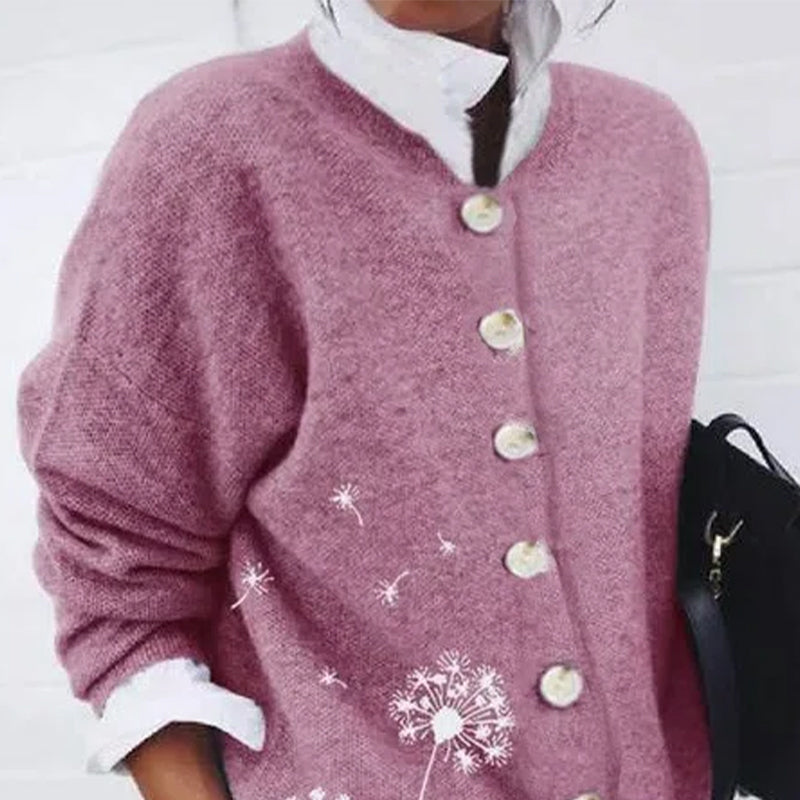 Studio Harvyn | Women - Dandelion Print Knit Cardigan