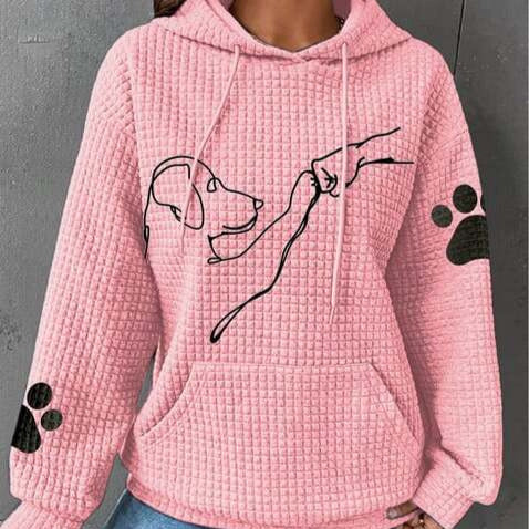 Studio Harvyn | Women - Cosy Hoodie - Adorable Dog Print