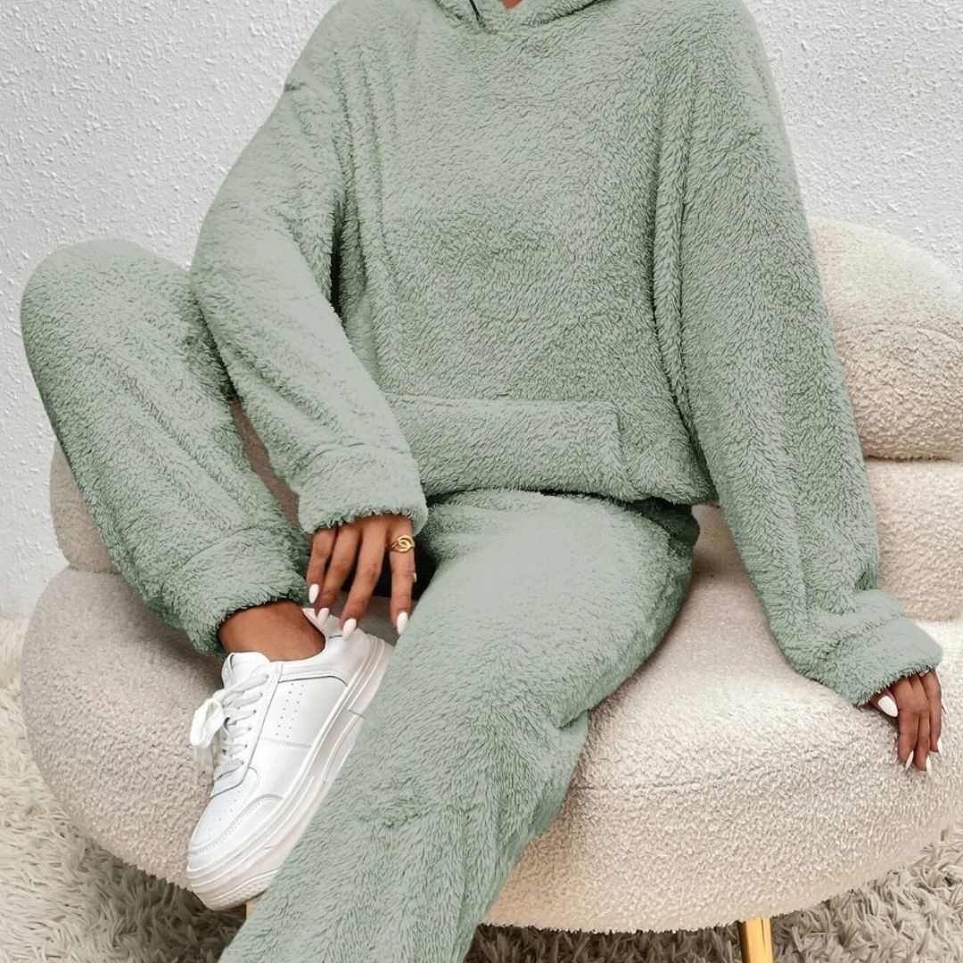 Studio Harvyn | Women - Fleece Loungewear Set - Winter Tracksuit