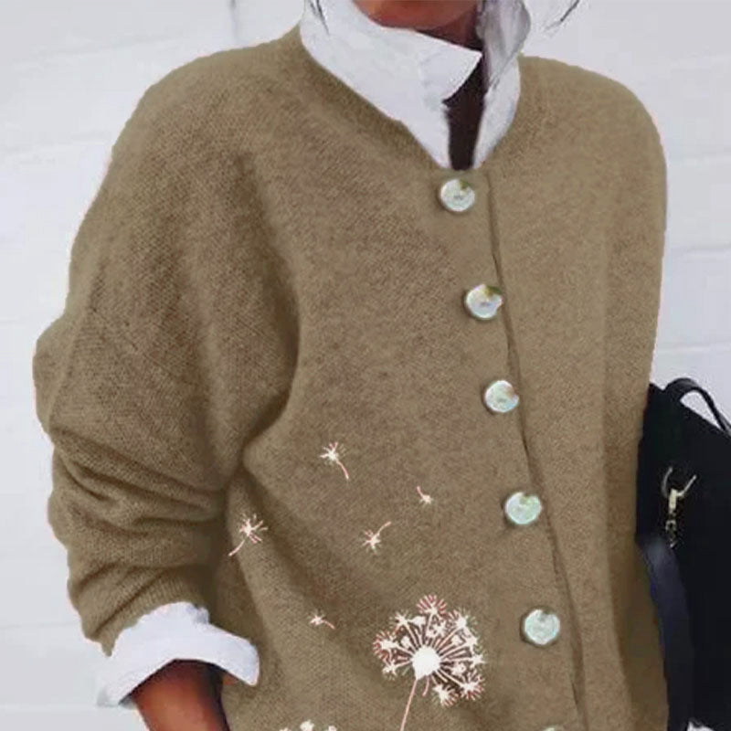 Studio Harvyn | Women - Dandelion Print Knit Cardigan