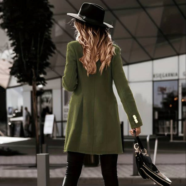 Studio Harvyn | Women – Tailored Winter Coat - Double-Breasted