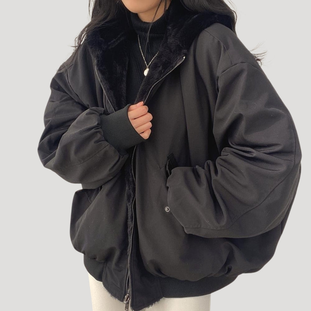 Studio Harvyn | Women - Sherpa Fleece Teddy Coat Jacket - Winter Style