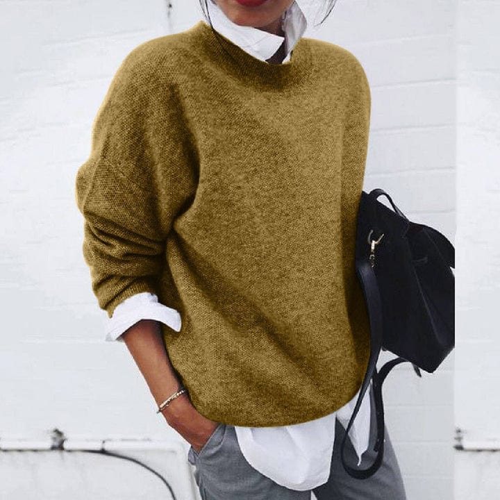 Studio Harvyn | Women - Knitted Jumper - Round Neck Long Sleeve