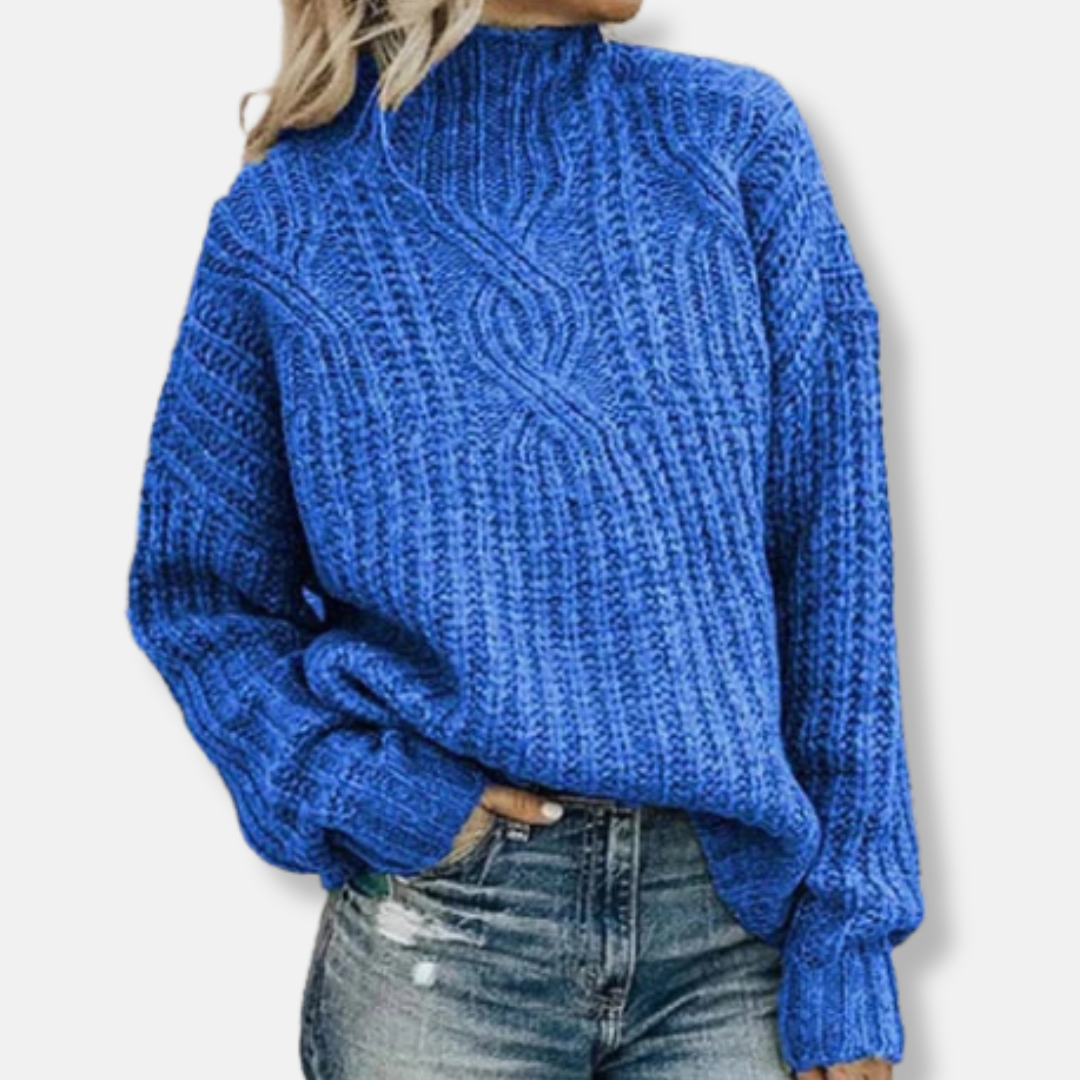 Studio Harvyn | Women - Oversized Jumper - Turtleneck Knit