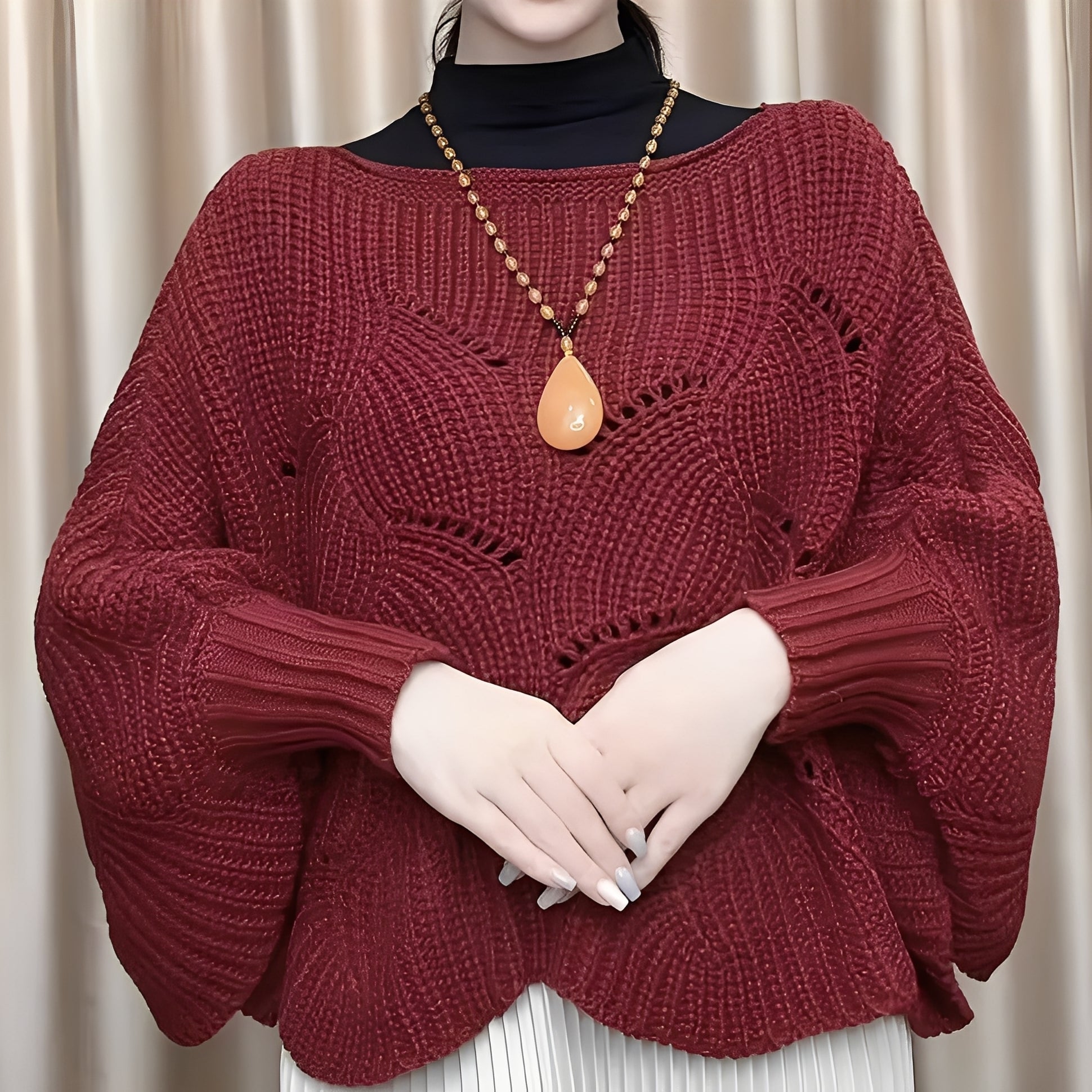 Studio Harvyn | Women - Thermal Jumper - Cosy Wide Sleeve Design