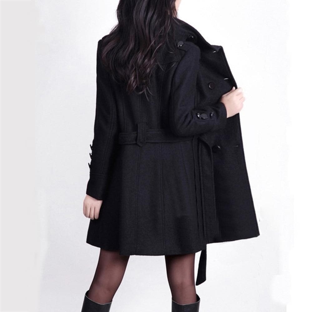 Studio Harvyn | Women – Stylish Trench Coat - Waist Belt