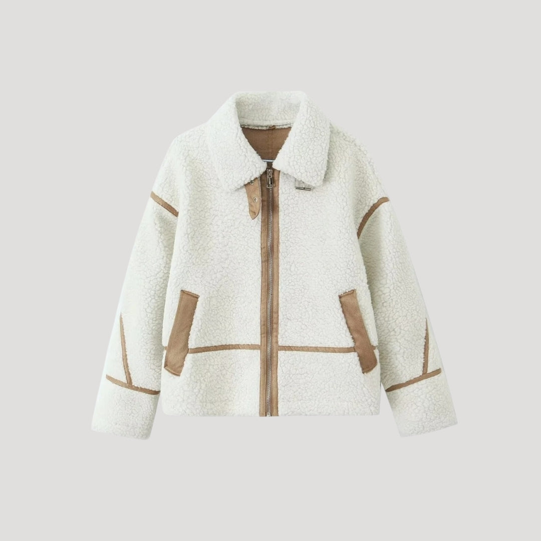 Studio Harvyn | Women - Fleece Jacket - Cosy Teddy Borg Style