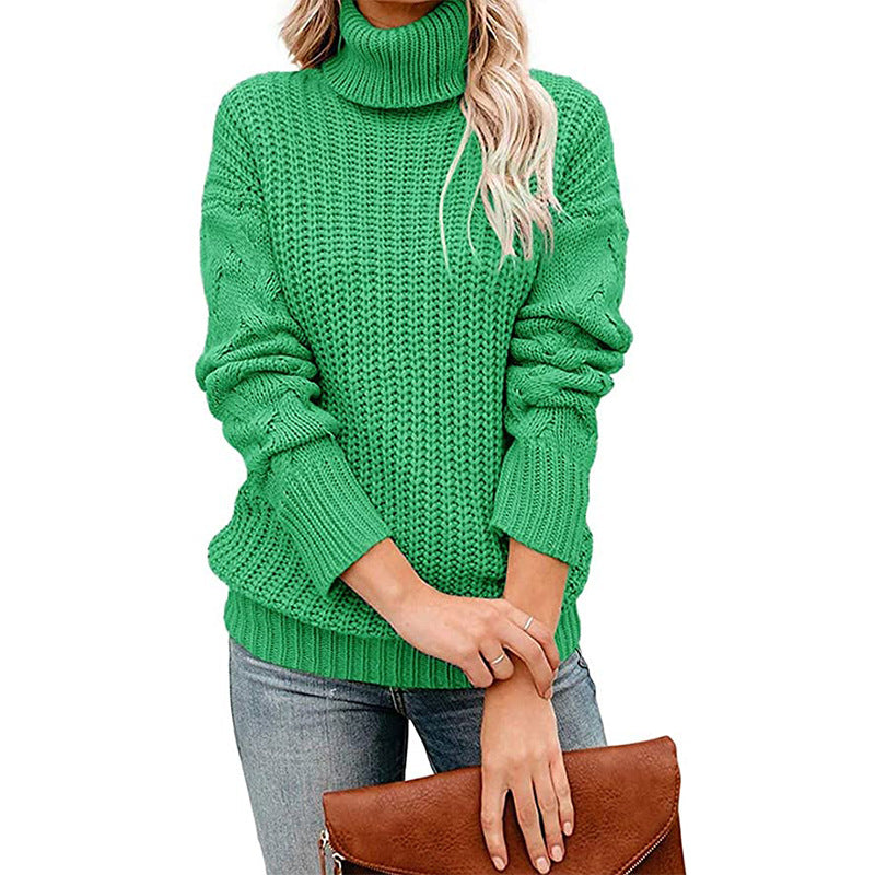 Studio Harvyn | Women - Chunky Knit Turtleneck Jumper - Cosy Style