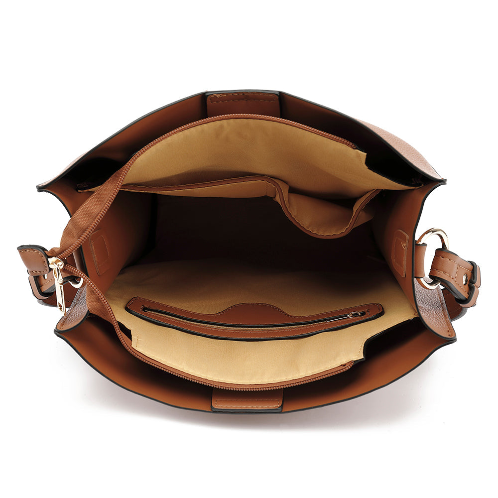 Studio Harvyn | Women's Shoulder Bag - Front Pocket Style