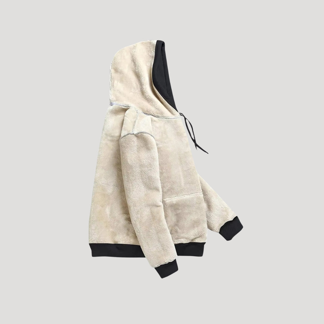 Studio Harvyn | Women - Fleece-Lined Winter Hoodie - Oversized Style