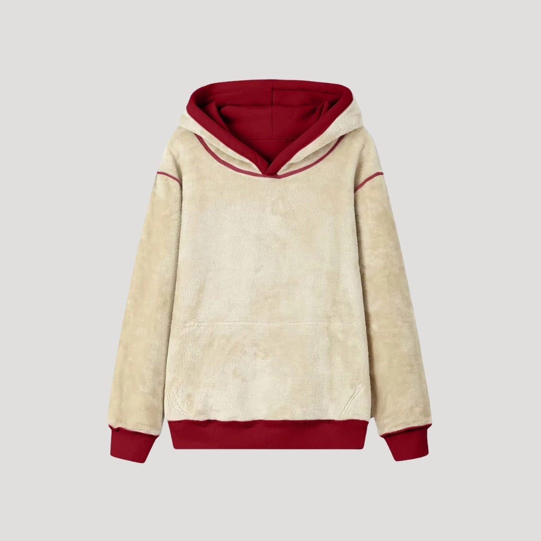 Studio Harvyn | Women - Fleece-Lined Winter Hoodie - Oversized Style