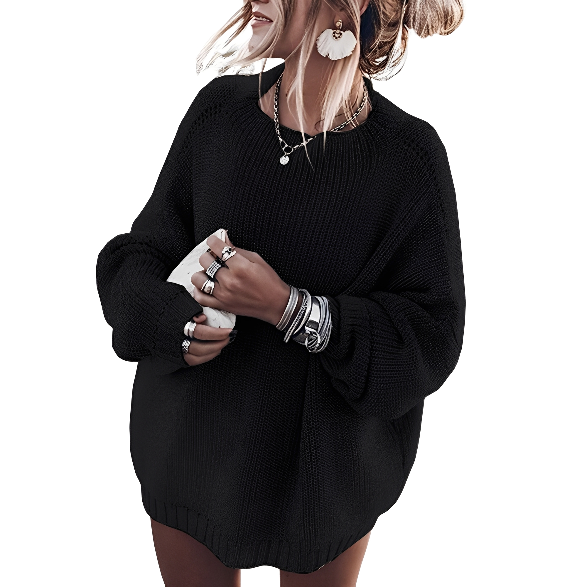 Studio Harvyn | Women - Chunky Knit Jumper - Loose Fit Style