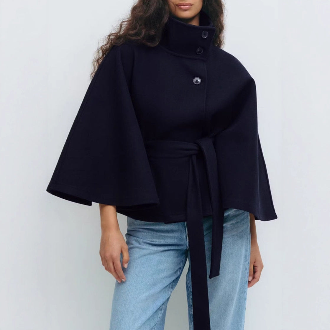 Studio Harvyn | Women - Flowing Belted Stylish Jacket