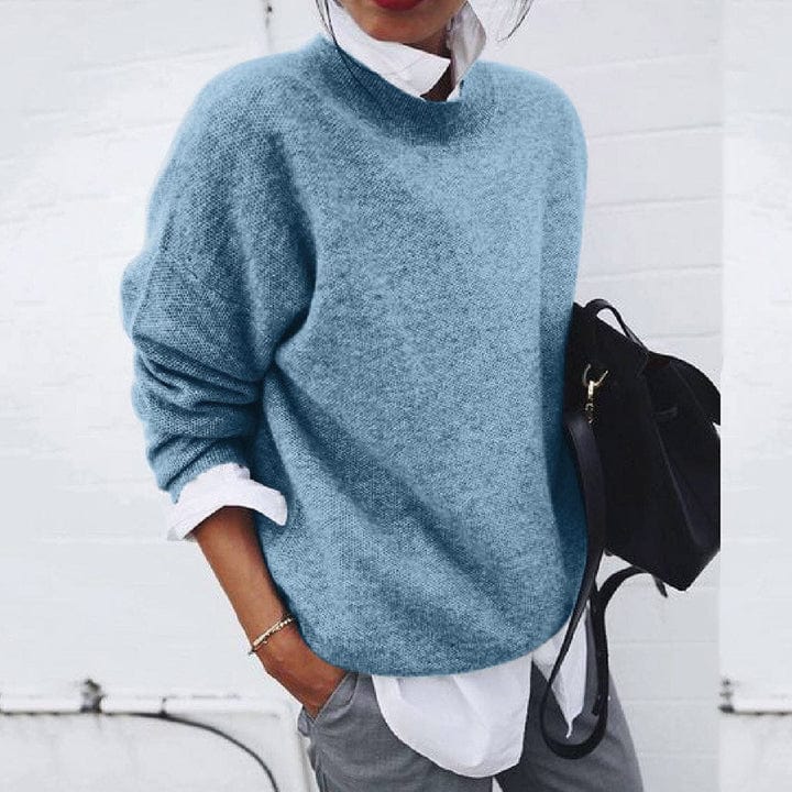 Studio Harvyn | Women - Knitted Jumper - Round Neck Long Sleeve