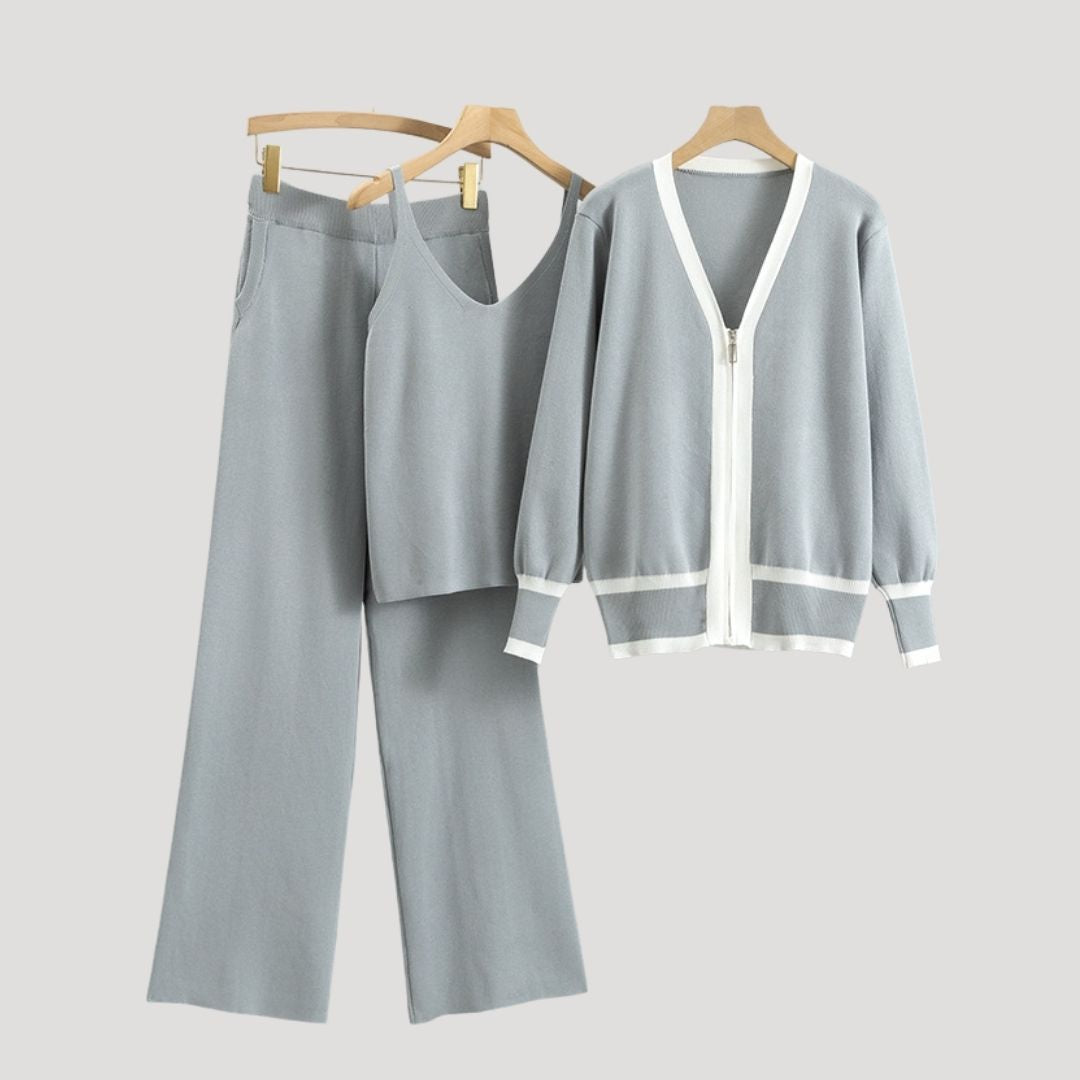 Studio Harvyn | Women - Knitted 3-Piece Loungewear Set