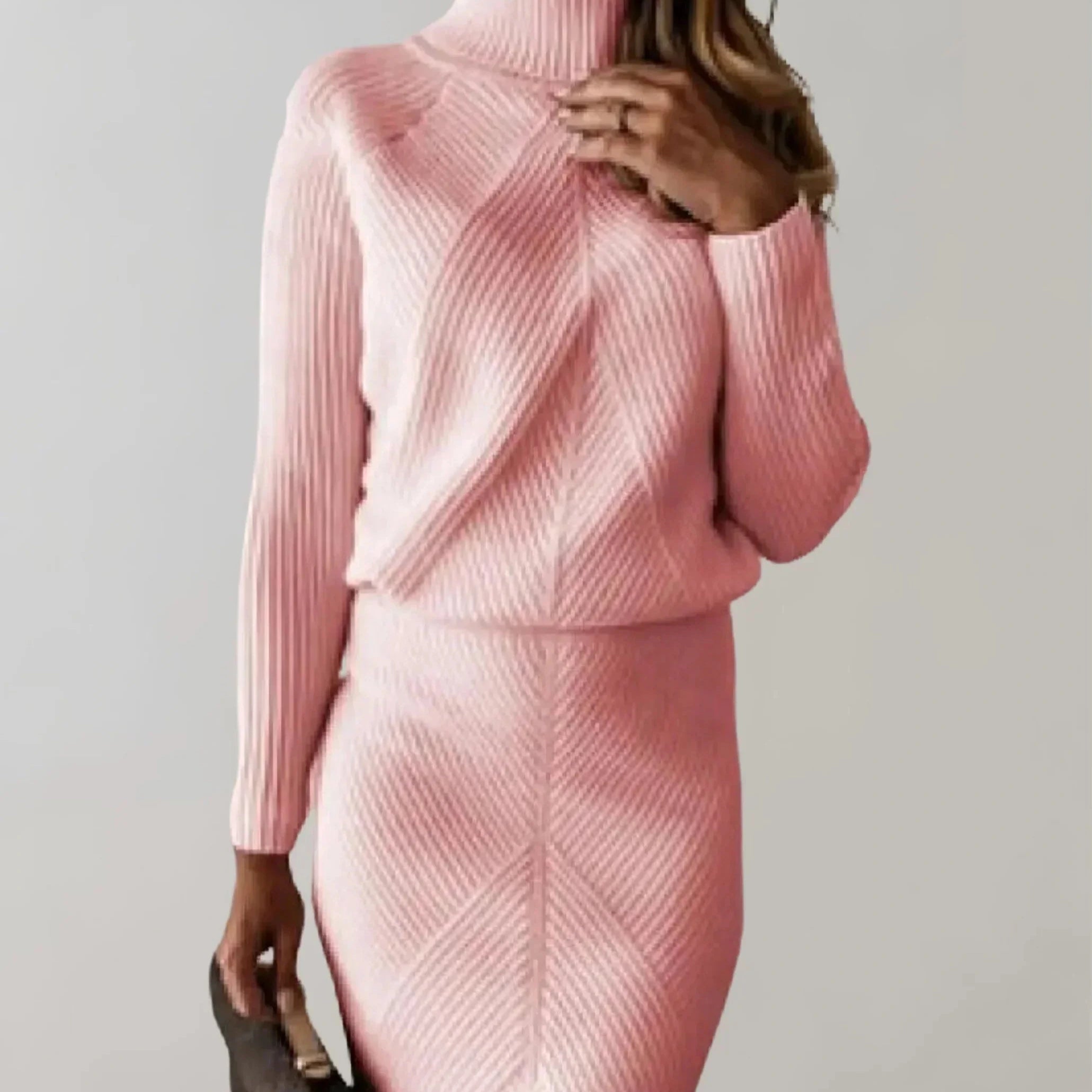 Studio Harvyn | Women – Two-Piece Slim Fit Set - Ribbed Knit