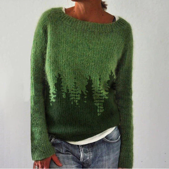 Studio Harvyn | Women - Winter Jumper - Retro Knit Long Sleeve
