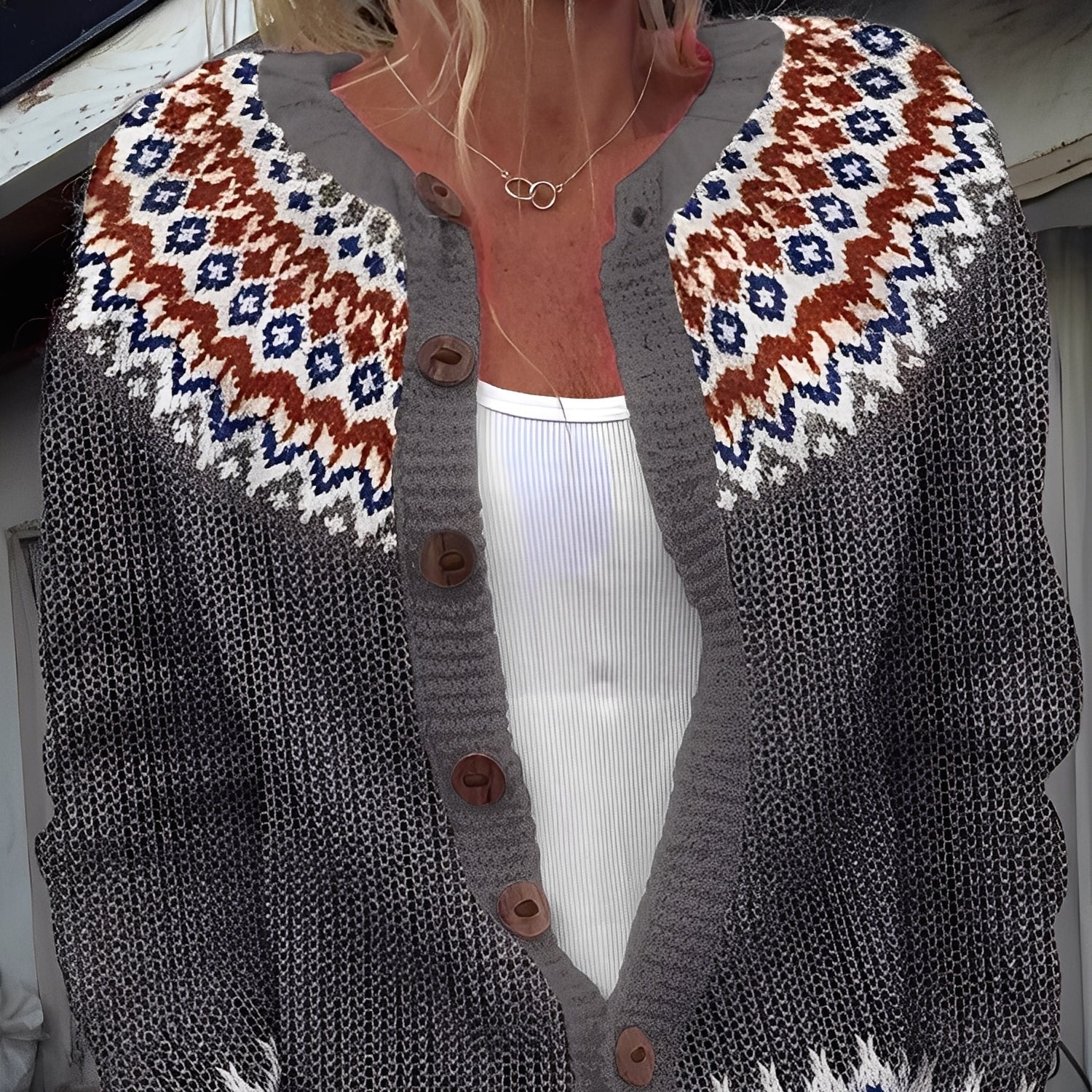 Studio Harvyn | Women - Buttoned Cosy Cardigan