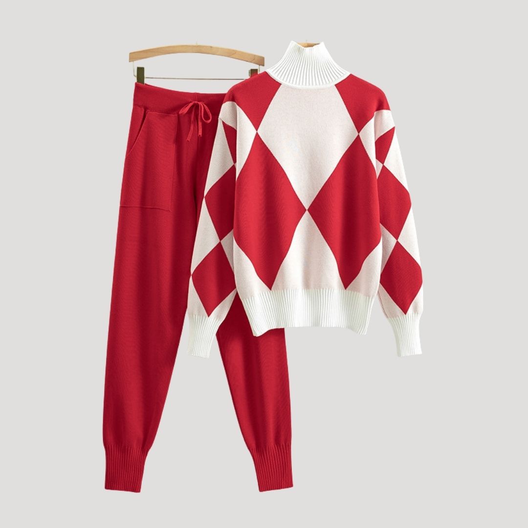 Studio Harvyn | Women - Knitted Winter Loungewear - Jumper & Joggers