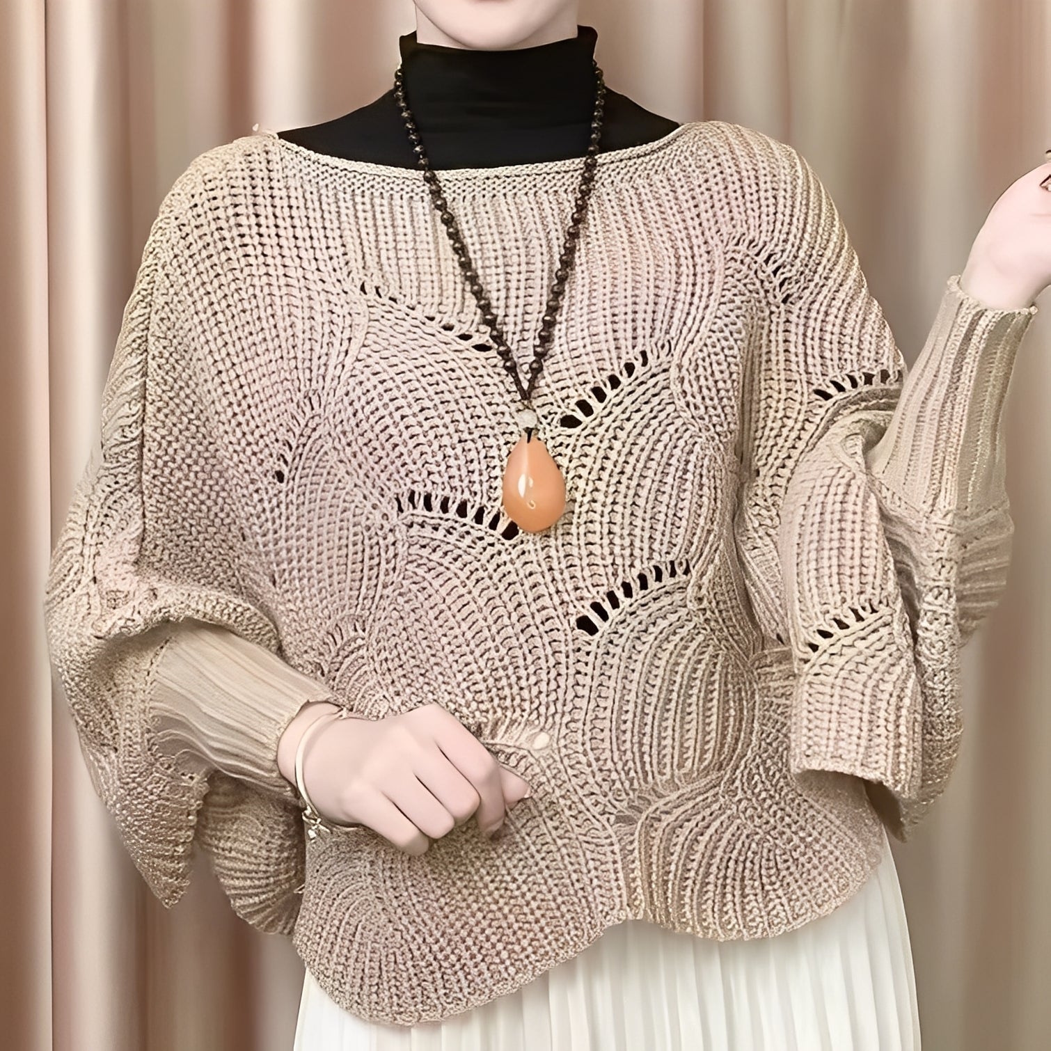 Studio Harvyn | Women - Thermal Jumper - Cosy Wide Sleeve Design