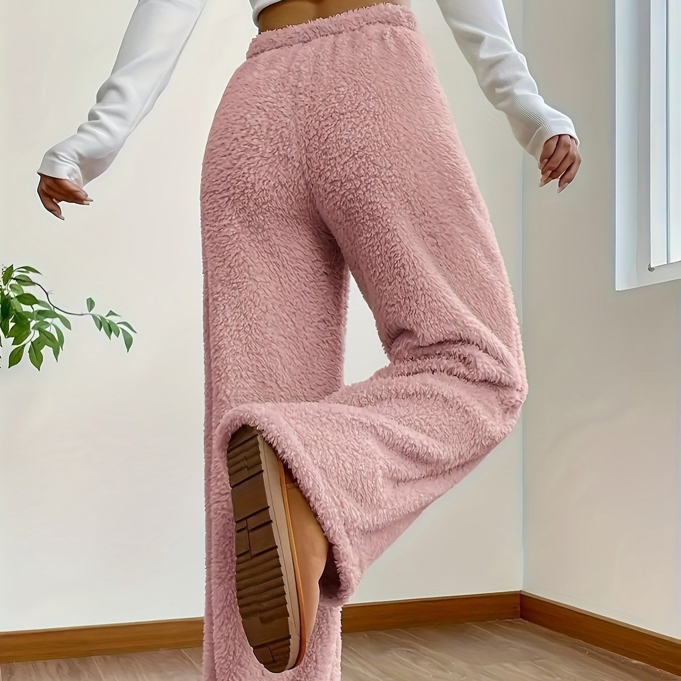 Studio Harvyn | Women - Soft Teddy Sherpa Trousers - Cosy Style