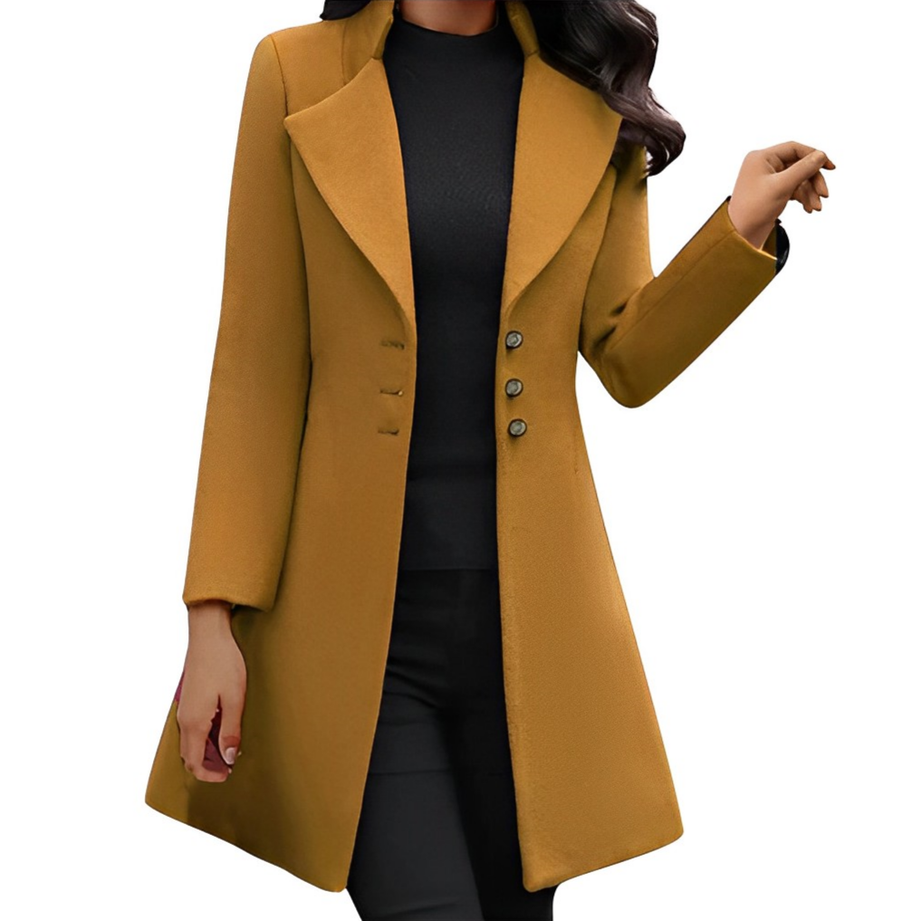 Studio Harvyn | Women – Elegant Winter Coat - Stylish Overcoat