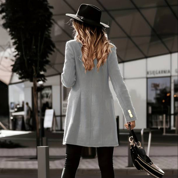 Studio Harvyn | Women – Tailored Winter Coat - Double-Breasted