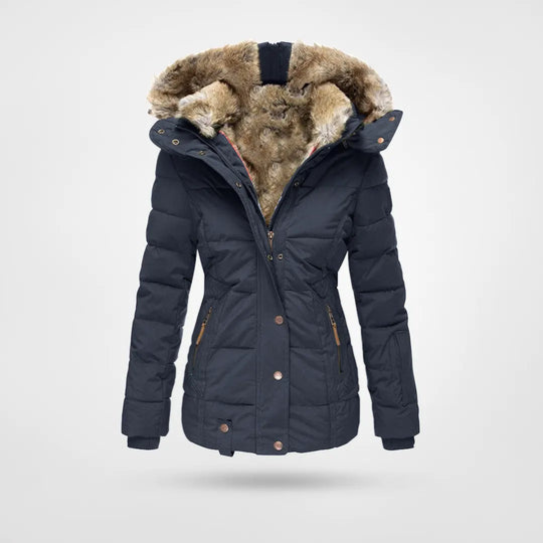Studio Harvyn | Women - Warm Winter Puffer Parka Jacket - Cosy Style