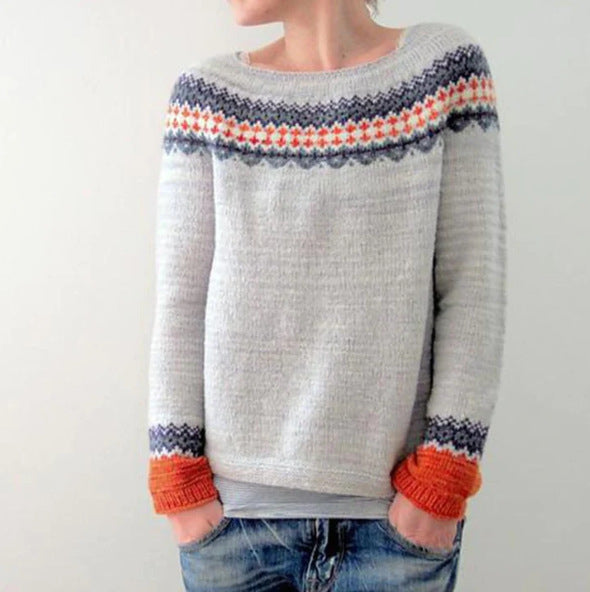 Studio Harvyn | Women - Winter Jumper - Retro Knit Long Sleeve