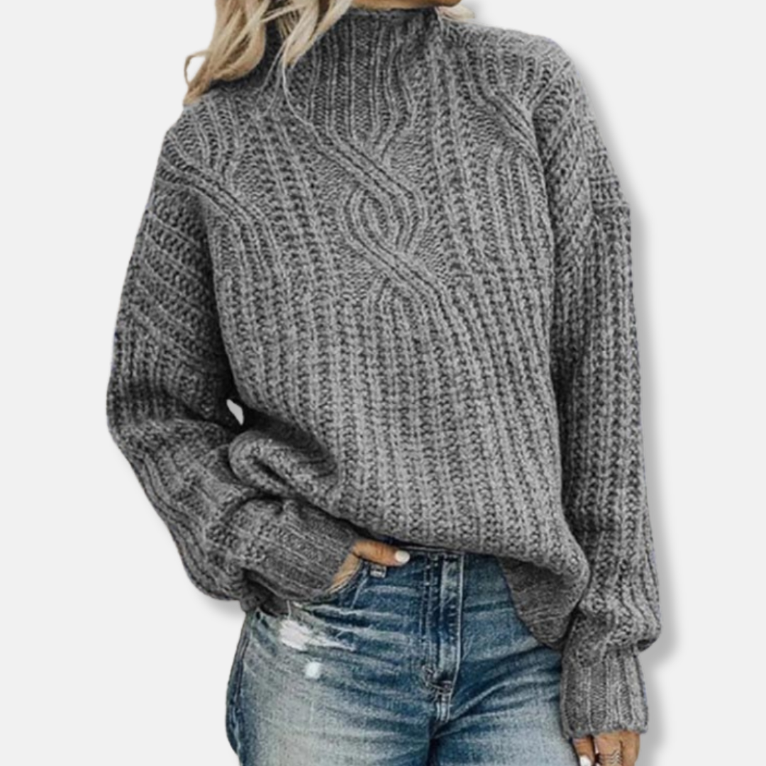 Studio Harvyn | Women - Oversized Jumper - Turtleneck Knit