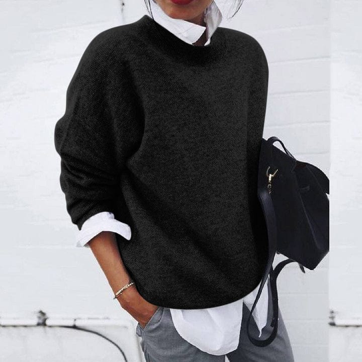 Studio Harvyn | Women - Knitted Jumper - Round Neck Long Sleeve