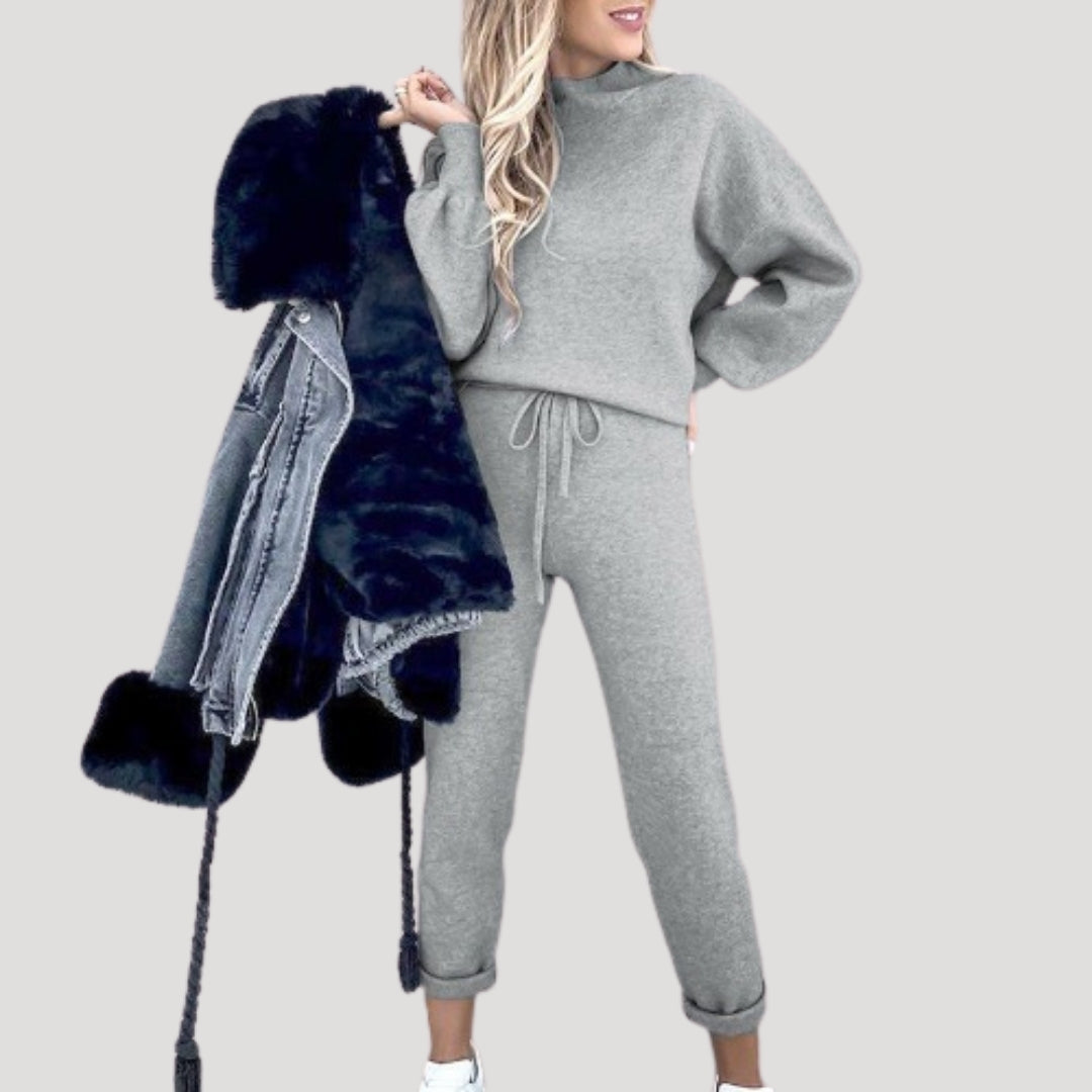 Studio Harvyn | Women - Knitted Tracksuit Set - Cosy Loungewear