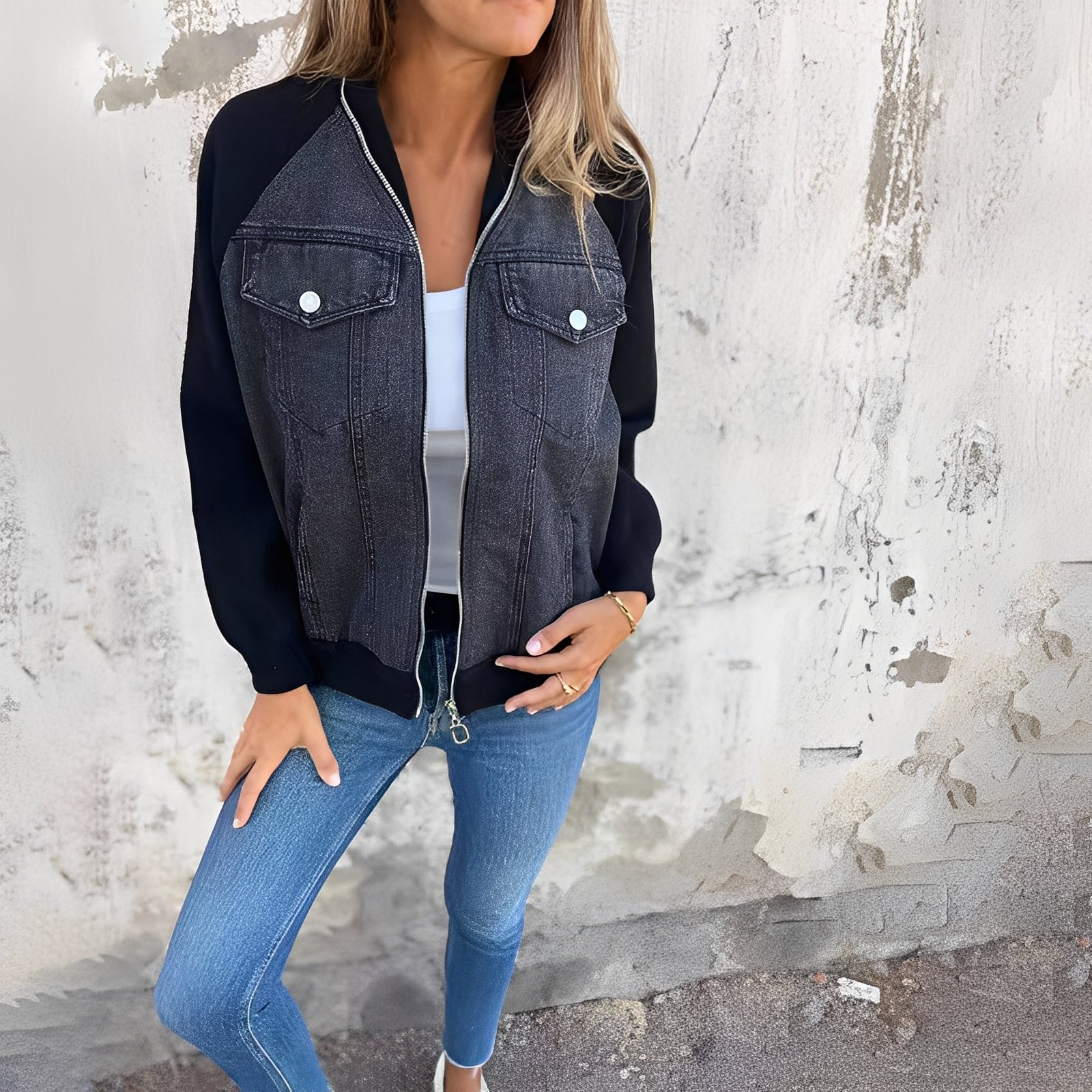 Studio Harvyn | Women - Denim Jacket – Stylish Casual Wear