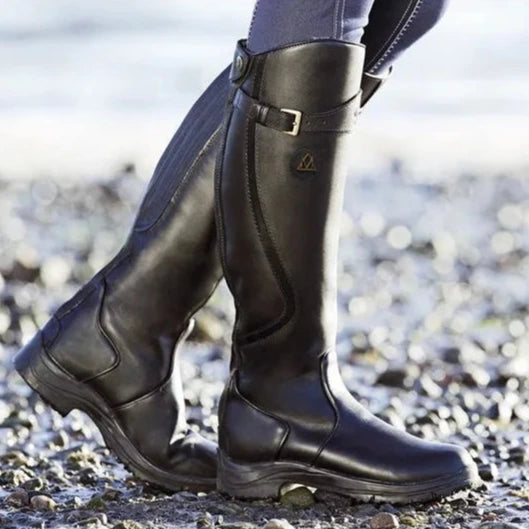 Studio Harvyn | Women – Knee-High Waterproof Boots with Grip Sole