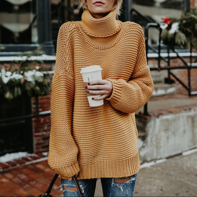 Studio Harvyn | Women - Turtleneck Jumper - Cosy Knit Wear