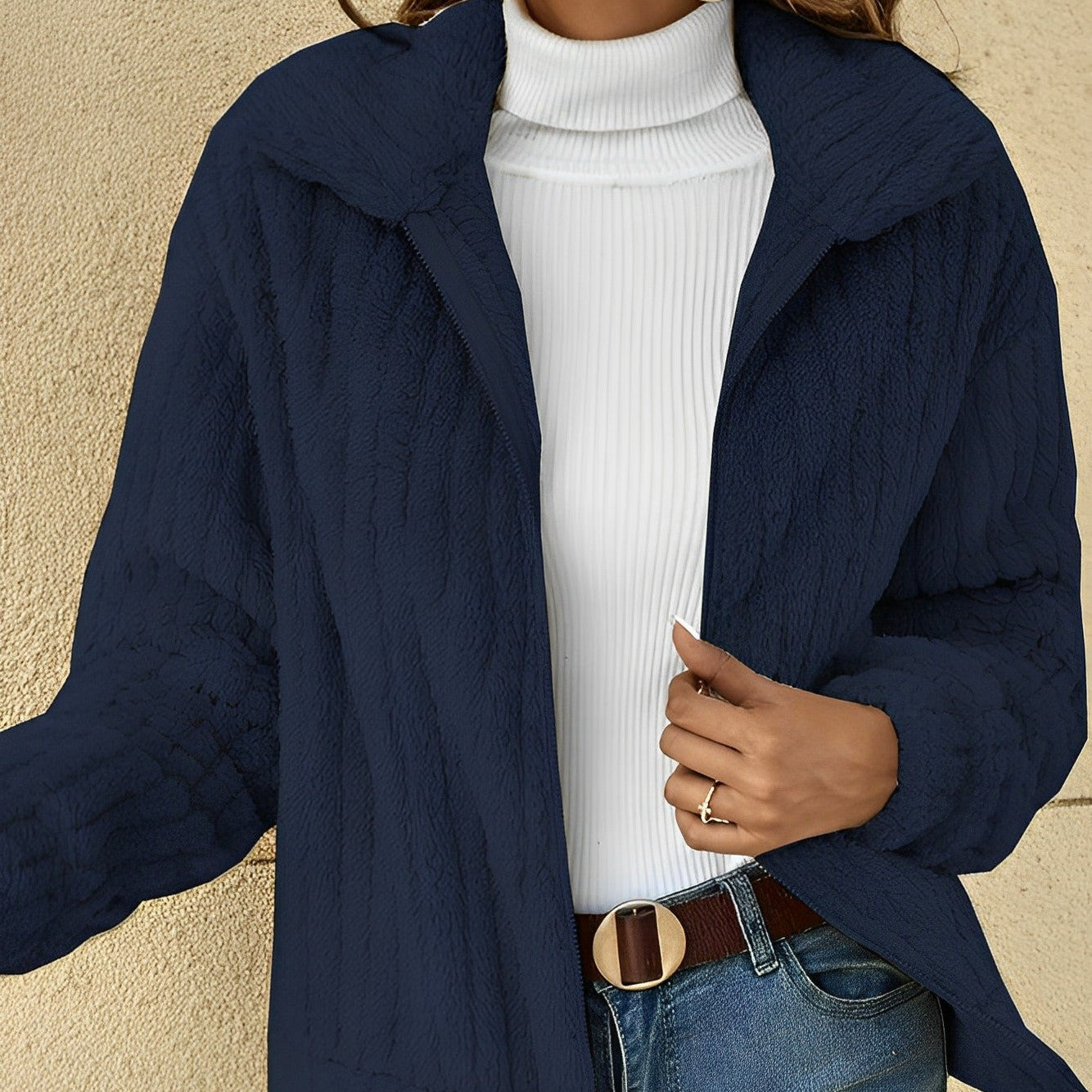 Studio Harvyn | Women - Stylish Teddy Coat - Cosy Style