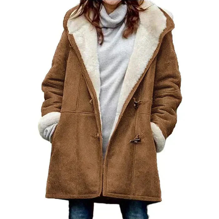 Studio Harvyn | Women - Fleece Jacket - Hooded Winter Style