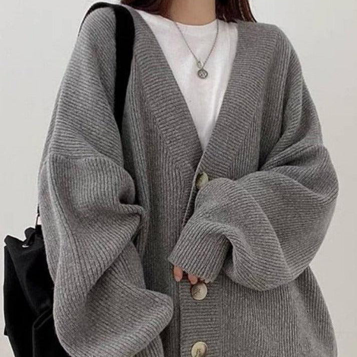 Studio Harvyn | Women - Oversized Cardigan – Button-Down