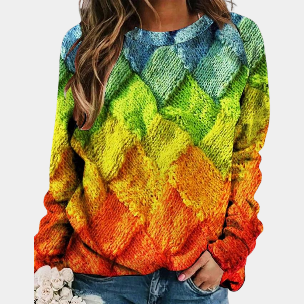Studio Harvyn | Women - Colourful Knitted Jumper - Casual Fit