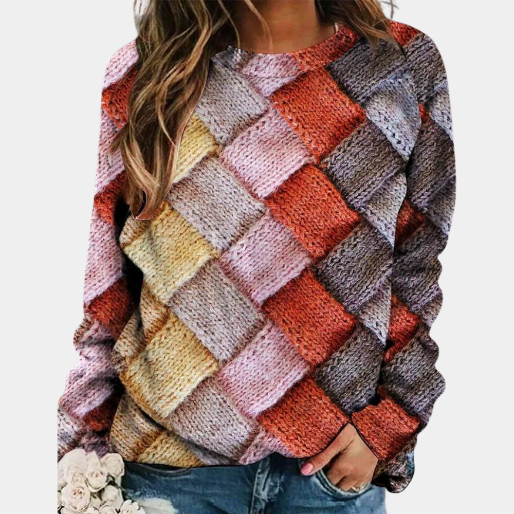 Studio Harvyn | Women - Colourful Knitted Jumper - Casual Fit