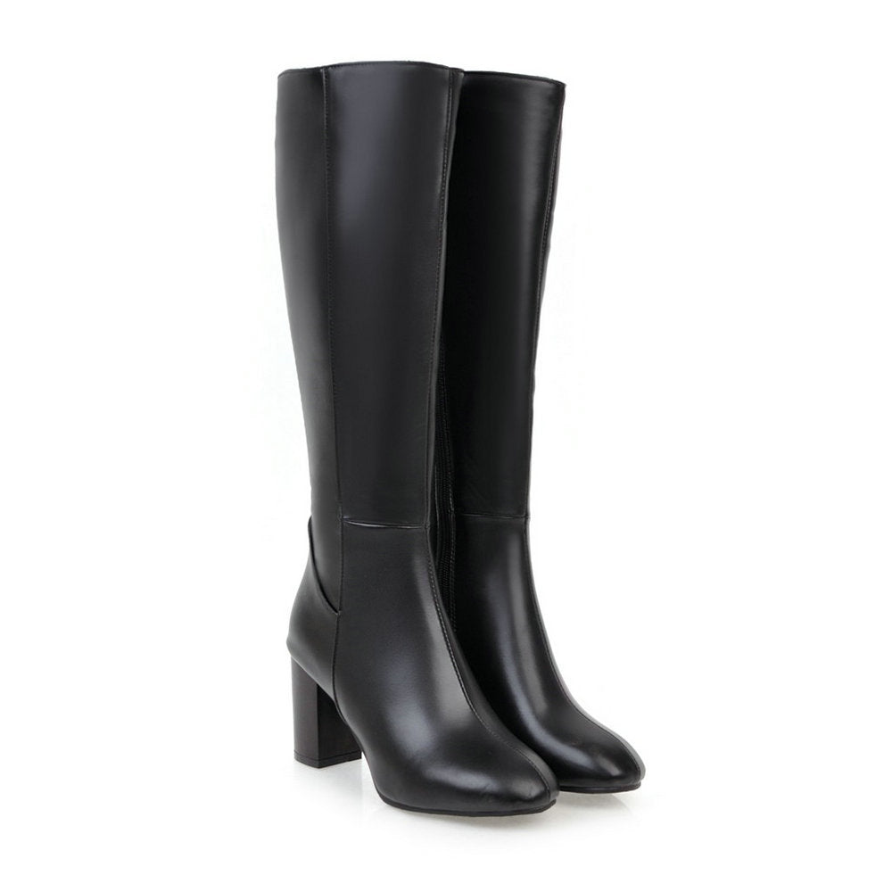 Studio Harvyn | Women - Knee-High Boots - Block Heel