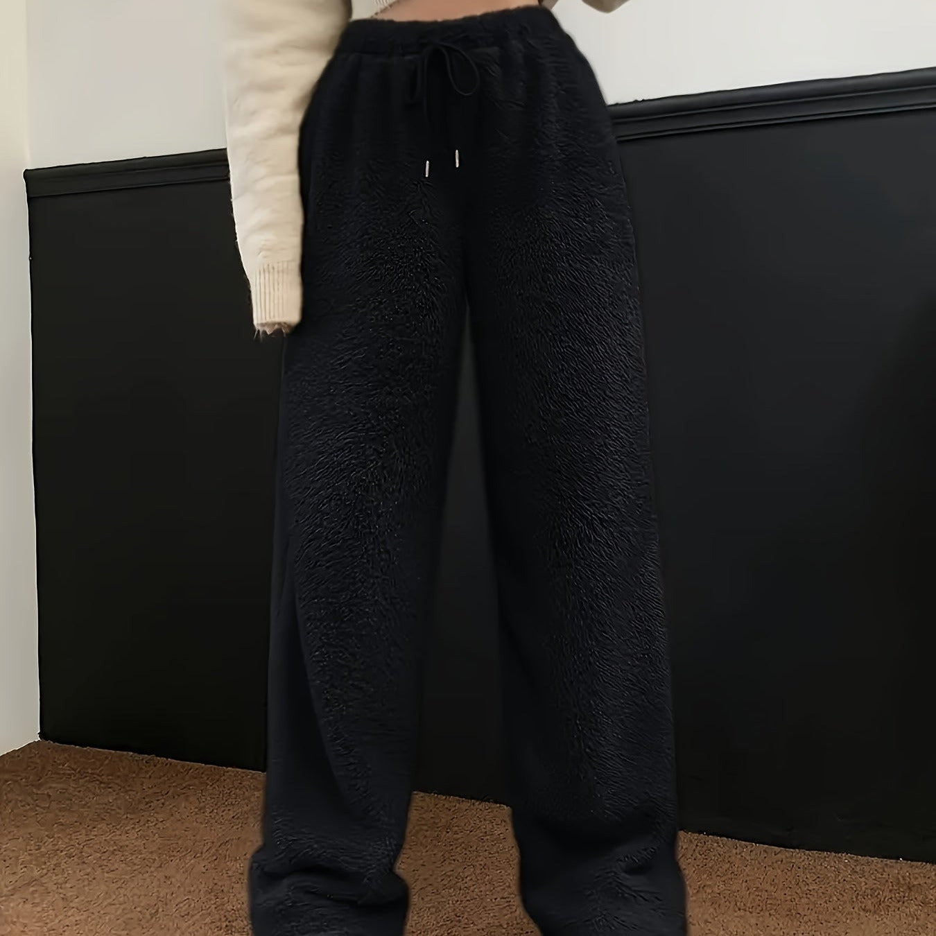 Studio Harvyn | Women - Soft Teddy Sherpa Trousers - Cosy Style