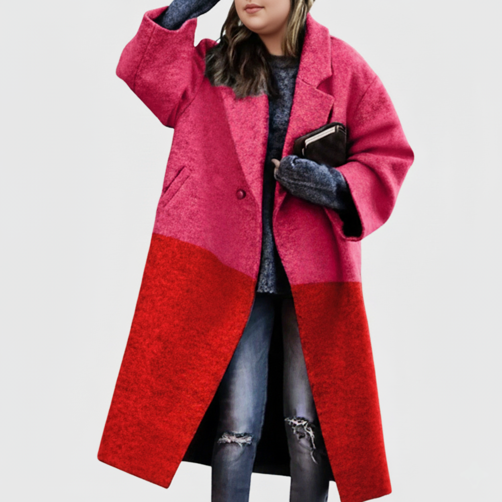 Studio Harvyn | Women - Long Coat Plus Size - Wool Blend