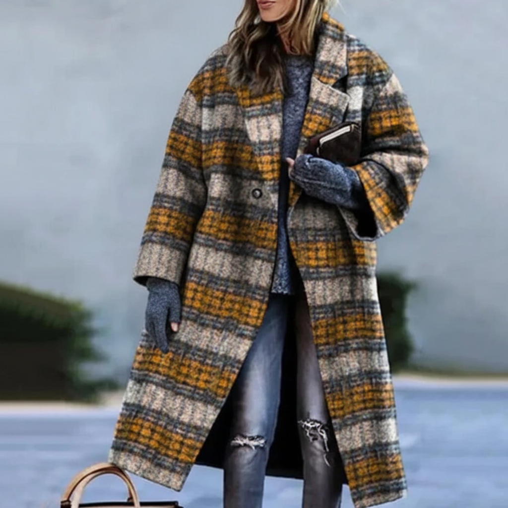 Studio Harvyn | Women - Long Coat Plus Size - Wool Blend