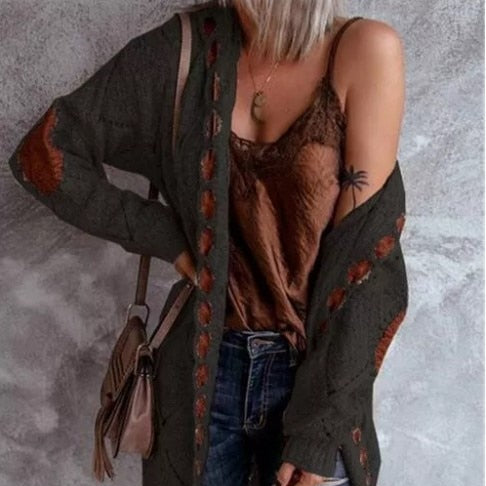 Studio Harvyn | Women - Long Cardigan – Hooded