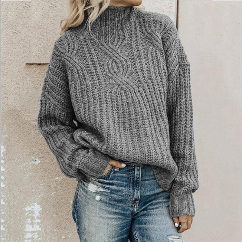Studio Harvyn | Women - Winter Cable Knit Sweater - Cosy Style